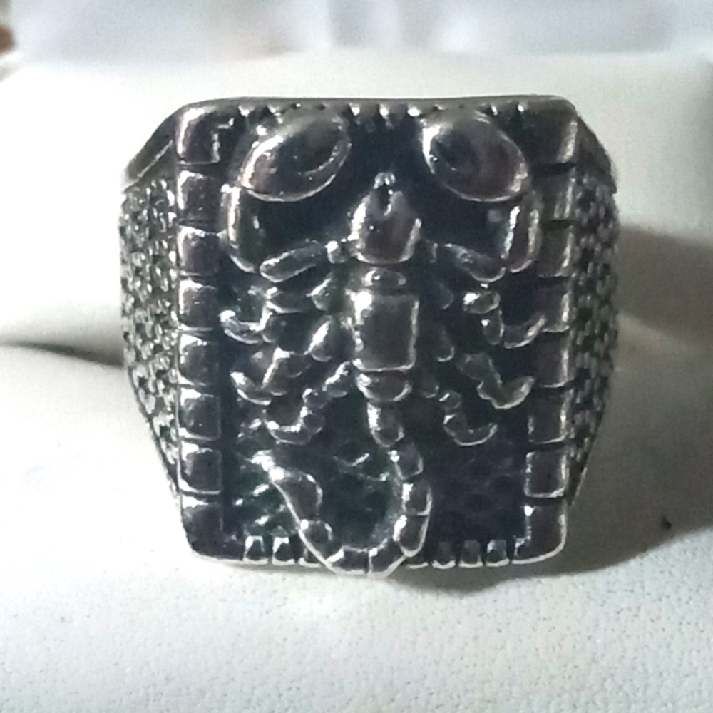 New Sterling Silver Scorpion Ring